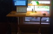 DIY escritorio permanente (en preparación para escritorio caminadora)