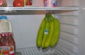 SUSPENSIÓN de plátano (una manera de conservar más tiempo frescas bananas)