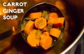 Zanahoria Soup de Ginger - frío o caliente! 