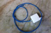 Potencia del MacBook cable suciedad lejos manguito: cordón de energía