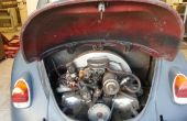 Cambiar el aceite en un escarabajo de Volkswagen 1968