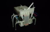 Hexapoduino: pequeño hexápodo 3D impreso, Arduino controlado