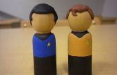 Kirk y Spock "Peg" gente