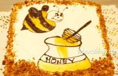 Layer Cake de abeja de la miel