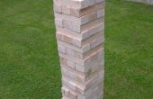 Torre gigante "bloque de madera juego de apilamiento"