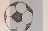 Cómo dibujar una pelota de fútbol