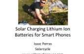 Como baterías de iones de litio de carga Solar para teléfonos inteligentes