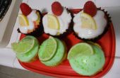 Cupcakes de limón-lima