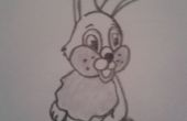 Cómo dibujar: un conejo de dibujos animados