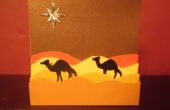 Tarjeta silueta Camel