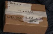 Cómo enviar un tigre a Canadá