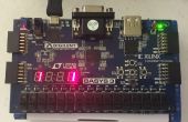 La secuencia de uso de FPGA Digilent Basys 3 Detector