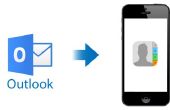 ¿Cómo transferir contactos de Outlook a iPhone sin iTunes? 