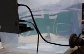 Sensor de infrarrojos para medir en un tanque de agua
