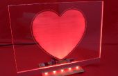 RGB LED Amar corazón