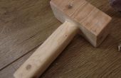 Mazo de madera - también conocido como El café-Puck Smasher