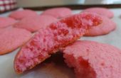 Limonada rosa ligero y esponjoso Cookies