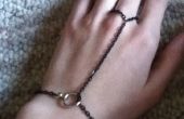 Simple cadena anillo pulsera (esclava)
