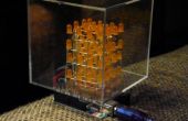 4 x 4 x 4 interactivo-cubo del LED con Arduino
