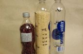 Almacenamiento de alimentos de supervivencia - la botella de plástico
