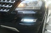 Instalar luces LED de circulación diurna de Mercedes Benz ML