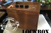 Super caja de la cerradura de secreto con capacitiva táctil