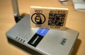 Grabado laser QR y NFC WiFi tarjeta de acceso