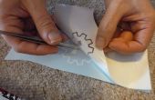 Uso de retrato de silueta para cortar diseños de vinilo pegajoso