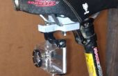Montaje de debajo de los asientos de bicicleta GoPro cámara