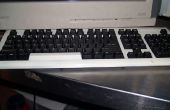 Combo teclado y mouse blanco y negro