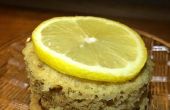Torta de limón de microondas
