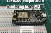 Monitoreo de temperatura remota usando MQTT y módulos ESP8266