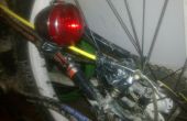 Freno activado trasera bicicleta luz