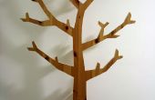 ¿Hacer un perchero en forma de árbol buscando lujo de madera