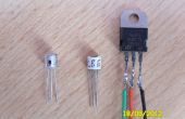 Identificar la correcta pata de un transistor o MOSFET