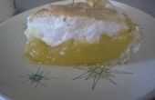 Tarta de merengue de limón zingy