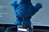 Cookie Monster - un robot parlante integrado con holgura