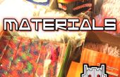 STRAWBOTS: Materiales