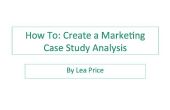 Cómo crear un estudio de caso Marketing