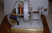 Banco de pruebas del generador de modelo.  experimentos sobre energía hecha en casa. 