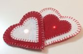 Cómo hacer corazones magnéticos de San Valentín