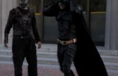 El Batsuit caballero oscuro y máscara de Bane y vestuario