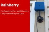 RainBerry: Caja compacta, resistente a la intemperie para frambuesa Pi A + y cámara Pi