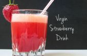 Virgen fresa beber (con un ingrediente secreto!) 