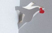 Cómo hacer una paloma o una paloma (o una cigüeña) con una sola hoja de papel