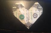 Cómo hacer un corazón de un dólar