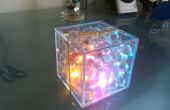 Inclinación activa cubo del LED resplandor