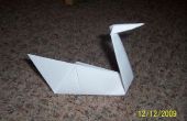 Cómo hacer un cisne de Origami