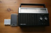 Antiguo amplificador de Radio para el iPod