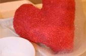 Cómo hacer un corazón en forma de plato esponja